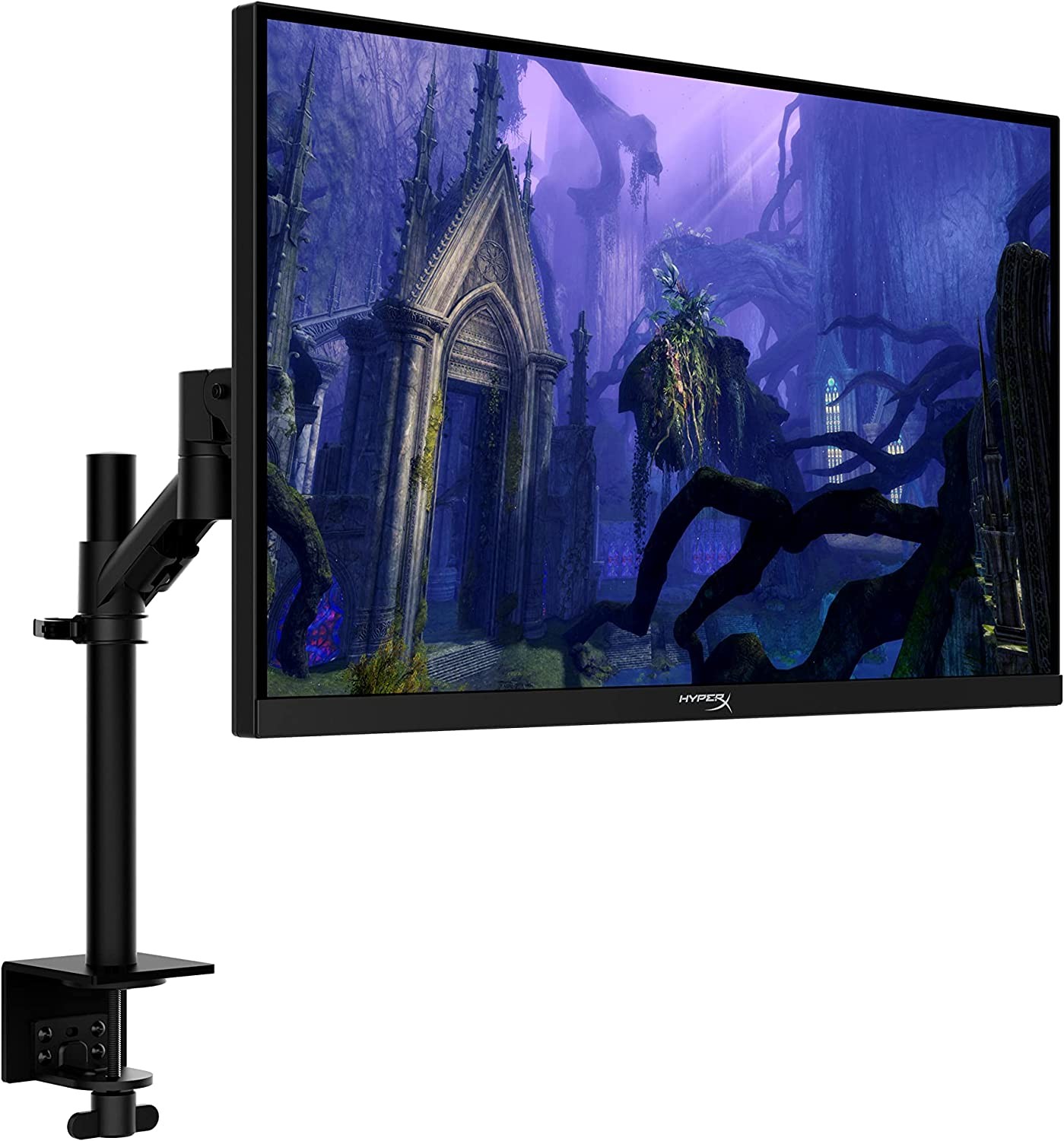 HyperX Armada 27 - Gaming Monitor - 27", QHD (2560x1440), 165Hz Refresh Rate, IPS Panel, 1ms Response Time, NVIDIA G-SYNC Compatible, Includes Desktop Mount - HDMI and DisplayPort